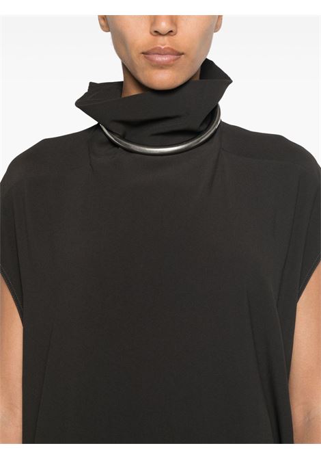 Abito maxi edfu t in nero Rick Owens - donna RICK OWENS | RP02D3503HY78